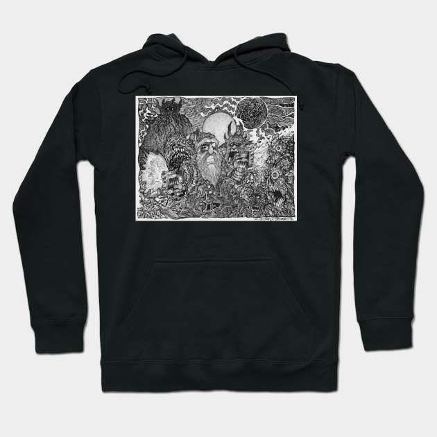 Saint Nick, Demon Slayer Hoodie by Christopher's Doodles